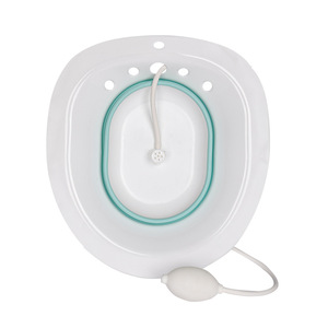 Foldable Sitz Bath Basin For Pregnant Women Postpartum Care No Squatting Required Plastic Material - Product Image 5