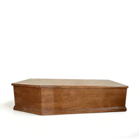 Ataúdes de Madera de Estilo Europeo Personalizados de la Marca JC Hechos en China, Ataúd de Madera de 200 Pulgadas Cúbicas