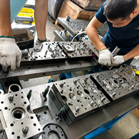 Moule d'injection plastique sur mesure, haute précision ±0,005 mm, service de fabrication de moules pour pièces industrielles