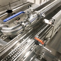 Machine automatique de coulée de verre de poudre de boisson chimique de soupe de grande capacité