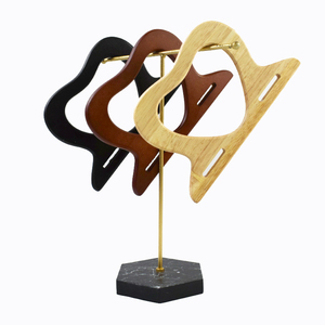 Meetee XP257 17.7*11cm Asas <span class=keywords><strong>de</strong></span> Madera Elegantes en Forma <span class=keywords><strong>de</strong></span> Corazón para Bolsos <span class=keywords><strong>de</strong></span> <span class=keywords><strong>Ganchillo</strong></span> DIY, Bolsos Tote, Accesorios para Bolsos - Product Image 5
