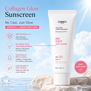 <span class=keywords><strong>Crema</strong></span> Solare <span class=keywords><strong>Viso</strong></span> Quotidiana <span class=keywords><strong>SPF</strong></span> <span class=keywords><strong>50</strong></span> Formula Collagene Luminosità <span class=keywords><strong>Idratante</strong></span> Leggera Protezione Barriera Ultravioletta - Product Image 2