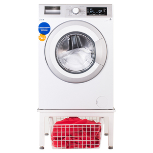 Meuble de rangement sur pied pour machine à laver <span class=keywords><strong>Support</strong></span> en métal <span class=keywords><strong>avec</strong></span> <span class=keywords><strong>tiroir</strong></span> - Product Image 3