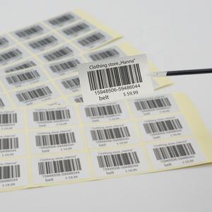 Etiqueta Adhesiva cuadrada impermeable para mascotas, adhesivo de atención INdustrial electrónica personalizada, producto de peligro, pegatina con logotipo - Product Image 4