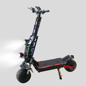 สกูตเตอร์ไฟฟ้า5600W มอเตอร์คู่สกู๊ตเตอร์ไฟฟ้าสเกตบอร์ดคู่ <span class=keywords><strong>TRON</strong></span> Thunder Trottinettes - Product Image 6