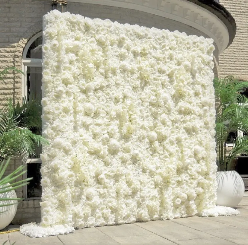 Suministros de escenario para boda, decoración de pared con fondo de flores, 40x60 cm, nuevo diseño, 2022