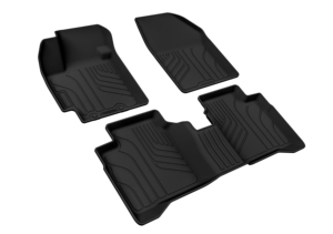 Alfombrillas de Coche TPE Moldeadas a Medida al por Mayor, Alfombrilla de Cobertura Total con Ranuras Profundas y Autodrenantes para <span class=keywords><strong>Suzuki</strong></span> <span class=keywords><strong>Baleno</strong></span>, Juego Compatible con OEM - Product Image 5