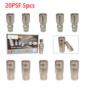 High Quality Pneumatic Parts Air Tube Fitting Metal <b>Quick</b> Couplers for Machinery - Product Image 2