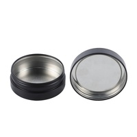 Boîte en étain ronde miniature entièrement métallique UKETA personnalisée avec gaufrage, sécurisée pour les enfants, pour emballage de bonbons, pilules, menthes, avec sécurité enfant