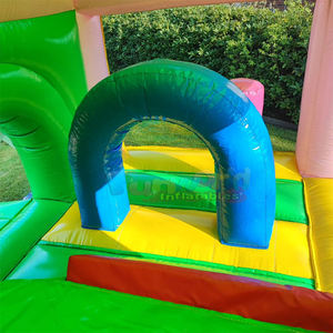 Château gonflable commercial pour fêtes d'<span class=keywords><strong>anniversaire</strong></span> d'enfants, château gonflable <span class=keywords><strong>licorne</strong></span> avec toboggan, Aufblasbare Einhorn-Hupfburg - Product Image 5