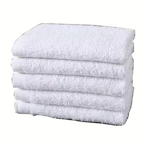 Serviettes de Visage Fabriquées en Chine, Lot de 10, 34x90cm, Blanches (11 Couleurs au Choix), Coton Osaka Izumi 100%, 260 Monme, Serviettes Commerciales Longues Instantanées - Product Image 3