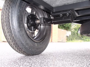 2000KG Charge Utile Électrique Freiné Demi Torsion Essieux <span class=keywords><strong>Faisceau</strong></span> avec 6*5.5 "Goujon Motif Plat Top <span class=keywords><strong>Remorque</strong></span> Torsion Essieux carré Demi-<span class=keywords><strong>Faisceau</strong></span> - Product Image 4