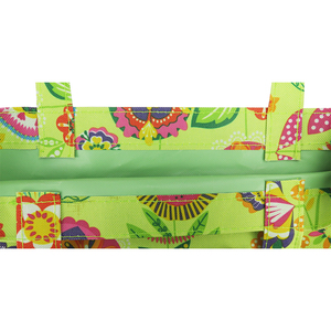 Personnalisé imprimé floral vintage fourre-tout d'épicerie sac à provisions en toile - Product Image 5