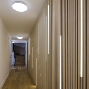 Pannelli Acustici in <span class=keywords><strong>Legno</strong></span> con Strisce LED Insonorizzanti per Decorazione Casa, Vendita Calda in America - Product Image 2