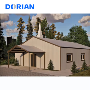 Edificio Prefabricado de Acero de Diseño Moderno para <span class=keywords><strong>Iglesia</strong></span> o Almacén - Product Image 5