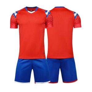 Uniformes y Camisetas de Fútbol Personalizadas para Adultos con Impresión de Logotipo Personalizado, Camiseta de Fútbol Transpirable 100% Poliéster para Hombre - Product Image 1