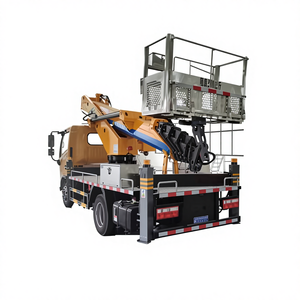 Plataforma Elevadora Telescópica Móvil Montada en Camión con Chasis Dongfeng 4*2 y Elevación Hidráulica de 31 m, Elevador Aéreo para Construcción - Product Image 1