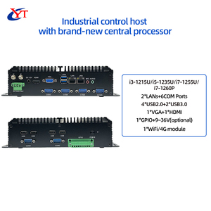 Mini PC Industrial Profesional de Última Generación con I5-1235U/I7-1260P de 12.ª Generación, Win10/11/Linux, Puerto RS485 Com GPIO, Entrada de 9~36V - Product Image 6