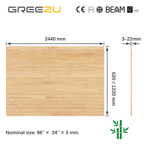 <span class=keywords><strong>Pannello</strong></span> Laminato in Impiallacciatura di Bambù 2mm 3mm 4mm <span class=keywords><strong>Compensato</strong></span> di Bambù per Taglio Laser Fogli di Bambù Sostenibili - Product Image 2