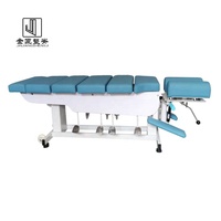 Table de chiropratique moderne en métal léger pour hôtels et salles de sport, avec outil de chiropratique et coussin