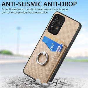 Vente en gros 2025 nouvelle bague porte-carte étui de téléphone pour Samsung S25 S24 Ultra, fente pour carte étui de téléphone pour Samsung A56 A36 A16 <span class=keywords><strong>A53</strong></span> - Product Image 3