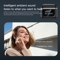 Nouveaux Écouteurs Bluetooth V8 TWS Sans Fil 2024 avec ANC, Affichage LED, Contrôle Tactile, Résistants à l'Eau IPX4