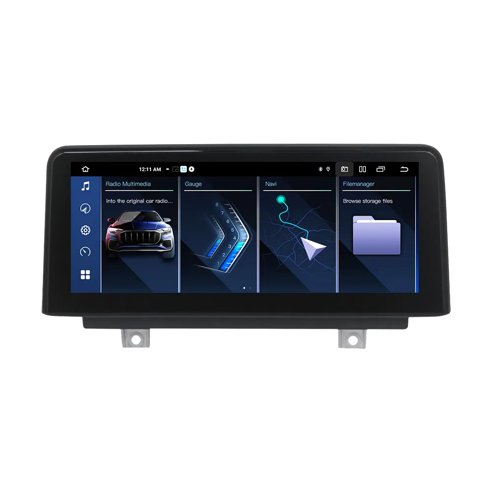 Mekede Android12 Car Video rádio do carro tela do carro android para BMW 3 Série 4 F30 NBT 2013 2017 10.25 polegadas GPS BT