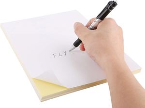 24 Nhãn Mỗi <span class=keywords><strong>A4</strong></span> tờ, 100 tờ 2400 nhãn Tổng số, tự dính địa chỉ gửi thư máy in nhãn tương thích với máy in phun laser - Product Image 5