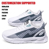 Nouvelles baskets décontractées à lacets rayées pour hommes 2025, en microfibre respirante, semelle souple, confortables, légères, tendance pour les jeunes, toutes saisons