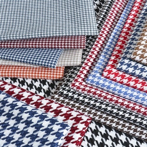Housse <span class=keywords><strong>de</strong></span> canapé <span class=keywords><strong>haut</strong></span> <span class=keywords><strong>de</strong></span> <span class=keywords><strong>gamme</strong></span> en tissu brocart tissé pied-<span class=keywords><strong>de</strong></span>-poule 100 % acrylique, résistante à l'abrasion, faite à la main, pour le bricolage, en liquidation, épaisse - Product Image 1