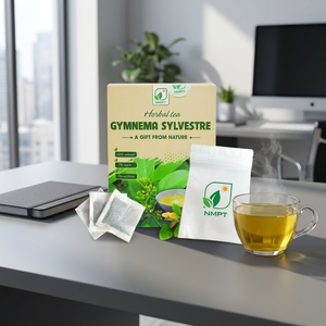 Herbal <b>Tea</b> Containing Gymnema Sylvestre and Celastrus Hindsii Leaf – 100 Natural Caffeine Free Herbal Drink - Product Image 1