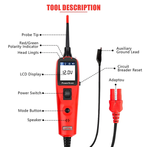 autel PowerScan ps100 circuit <b>tester</b> electrical system diagnostics - Product Image 4