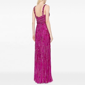 OUDINA Produzione Abiti da Sera Lunghi Eleganti con Strass e Diamanti Taglie Forti Abito Formale da Donna per Feste - Product Image 2