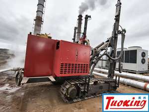 Equipo de perforación DTH KP-5 de alta fuerza de impacto, accionado por diésel, para minería de piedra sobre orugas. - Product Image 5