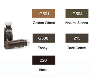 Goochie PMU 6ML ceja labio Micro pigmento maquillaje permanente <span class=keywords><strong>pintura</strong></span> tatuaje tinta Microblading Kit - Product Image 5