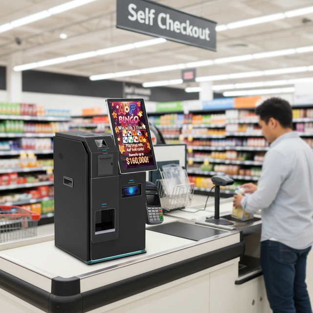 Industrial Cash Handling Kiosk and Heavy Duty Cash Machine