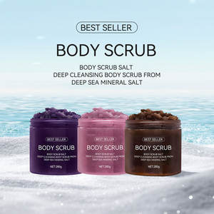 Gommage Corporel Marque Blanche Éclaircissant, Nourrissant et Exfoliant, à la Myrtille et Lavande - Product Image 2