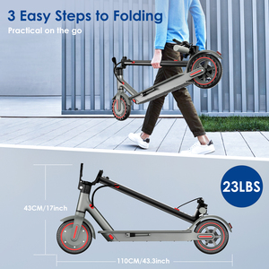 <span class=keywords><strong>Scooter</strong></span> Eléctrico Plegable de Dos Ruedas para Adultos, Fabricado en China, con Certificación EN15194 y UL2849, Disponible en Almacenes de EE. UU. y la UE, ODM - Product Image 6