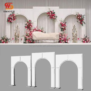 Panel de Pared de PVC para Decoración de Escenarios de Bodas, Soporte de Arco, Fondo Acrílico Blanco para Eventos y Fiestas - Product Image 4