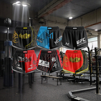 Shorts Muay Thai de Style rétro de haute qualité pour femmes Sublimation Training Gym Fitness Design Logo personnalisé Robe extensible