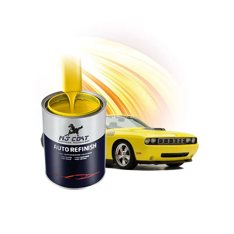 Factory supply Fast High Glossy Color Top Coat ant UV Effect Color Glossy Hot Selling Car Paint