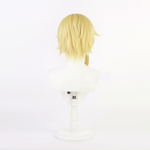 Perruque de cosplay Ainizi de 30 cm, blonde courte, synthétique, personnage de <span class=keywords><strong>Nito</strong></span> Nazuna, de l'ensemble Ensemble Stars - Product Image 5