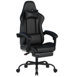 AJUNION Sedie da <span class=keywords><strong>Gaming</strong></span> Premium di Grandi Dimensioni, Design Moderno, Sedia da Computer Reclinabile di Lusso con Poggiapiedi, Produzione OEM ODM - Product Image 1