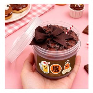 Lot en gros de pâte à modeler et slime créatifs DIY pour enfants, pour la création de glaces, divertissement éducatif, avec jouets colorés et sûrs, idée cadeau saisonnière - Product Image 2