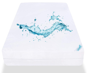 Organic Soft Cotton Terry Towel Waterproof Mattress Cover Dust Mite Bedbug Mattress Protector