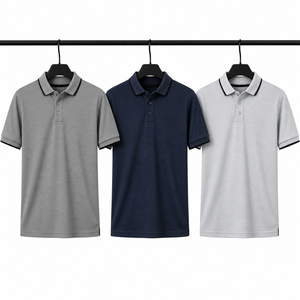 Custom Logo <b>Mens</b> <b>Polo</b> <b>Shirt</b> Plus Size Cotton Short <b>Sleeve</b> Golf <b>Shirt</b> for Branding Work Uniforms or Team and Event Outfits - Product Image 4