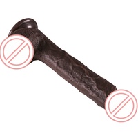 Flüssiges Silikon Wasserdichter Realistischer Dildo Vibrator Weibliches Sexspielzeug mit Fernbedienung-BJD-E010-1