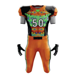 Uniforme de football américain pour adultes avec maillot léger et pantalon durable pour les jours de match et les séances d'entraînement intenses - Product Image 4