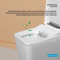 WC intelligent PLMR F5A écologique à économie d'eau, double chasse, bidet intelligent pour la rénovation et l'amélioration de la maison