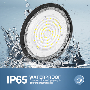 Lampe suspendue industrielle commerciale IP65 200W 150W 100W DOB UFO LED High Bay Lights pour garage, entrepôt, usine, atelier - Product Image 3